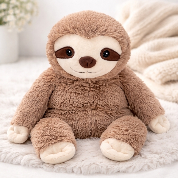 Warmies Other - Warmies Sloth Plush Microwaveable Heated Stuffed Animal Weighted Cozy Therapy